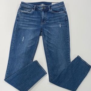 Two by Vince Camuto Skinny Distressed‎ Denim Blue Jeans 29/8